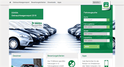 Desktop Screenshot of gebrauchtwagenreport.com